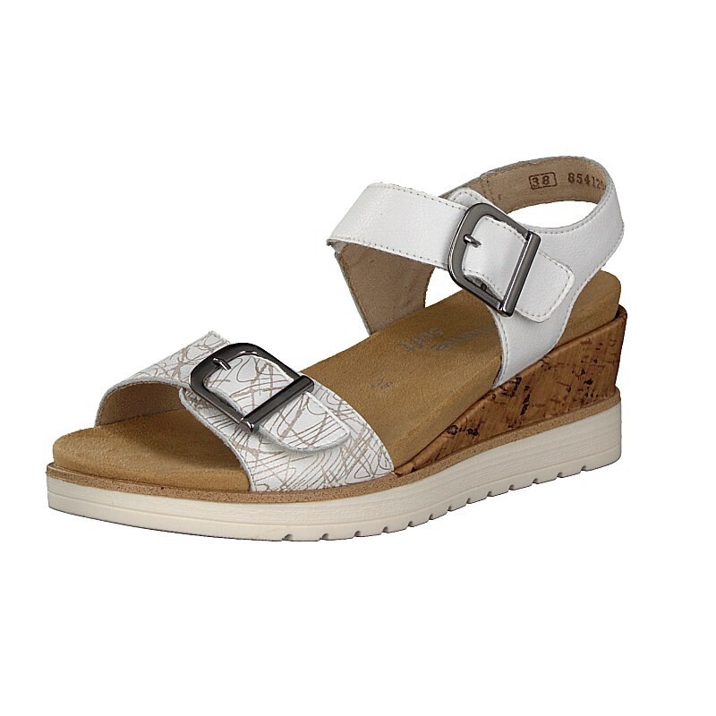 Sandalias Cunha Rieker R6152-81 Para Mulher - Branco